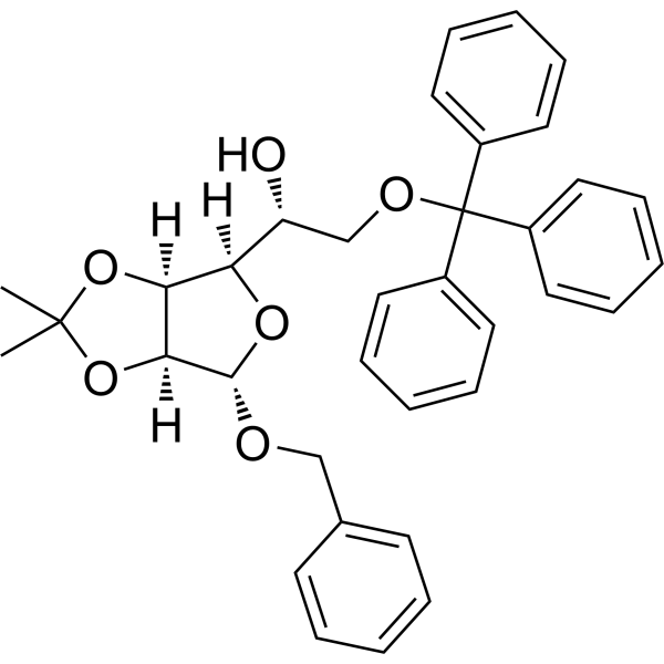 Benzyl 2,3-O-Isopropylidene-6-O-trityl-α-D-mannofuranose 91364-11-3